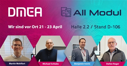 Wir sind vor Ort DMEA in Berlin 21 -23 April
