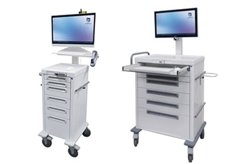 Medikamentenwagen mit IT-Anbindung-keyboard-tray-2ND